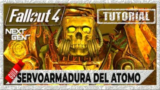 servoarmadura del atomo🎮 Fallout 4 NEXT GEN gameplay español [upl. by Frick]