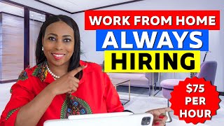 Top 15 Companies Always Hiring Work From Home Jobs Worldwide With Great Pay [upl. by Lubin]