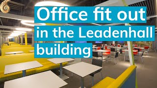 Office fit out for Aon in the Leadenhall building London [upl. by Eylloh287]