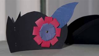 Making an 18th Century Tricorn Hat [upl. by Chainey221]