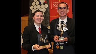 Meilleur sommelier des Terroirs du SudOuest  la parole aux vainqueurs Lucie Riquet Bastien Filhol [upl. by Harpp]