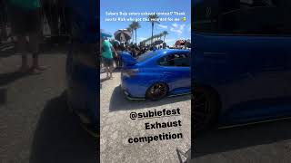 Subaru Baja Exhaust Contest 25 NA [upl. by Novyaj384]