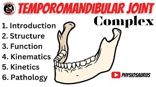 Temporomandibular joint complex  Temporomandibular joint  Joint complex [upl. by Connel]