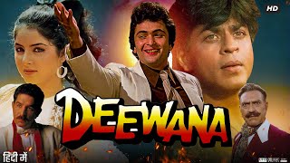 Deewana Full Movie  HD  Shah Rukh Khan  Divya Bharti  Rishi Kapoor  Amrish Puri  Review amp Fact [upl. by Ardek]