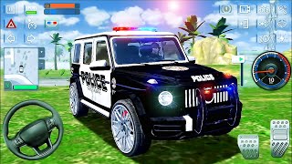 Police Job Simulator 2022  Police Cops Mercedes Benz G Driving Cars  Android GamePlay 2 [upl. by Ecart]