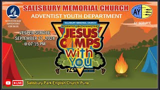 ADVENTIST YOUTH SERVICE LIVE  JESUS CAMPS WITH YOU  SEPTEMBER 27 2024 [upl. by Sussman]