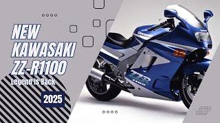 2025 New Motorcycle Kawasaki ZZR1100 Introduced The Legend Is Back [upl. by Gnal]