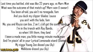 Benzino  Rap Elvis Eminem Diss Pt2 Lyrics [upl. by Tterrab244]