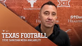 Steve Sarkisian Media Availability Nov 30 2023 [upl. by Sudnor]