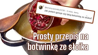 BOTWINKA ZE SŁOIKA pyszna zupa prostoismacznie4151 [upl. by Neela]