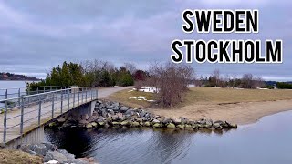 Sweden 🇸🇪Stockholm walking tourLidingöspring 2023 [upl. by Lovich]