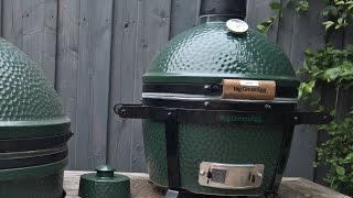 Grilled Chicken on the Big Green Egg Mini Max ThemaPen Mk4 amp Joe Blow Update [upl. by Ahseya818]