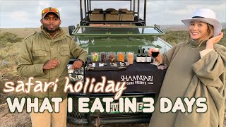 한글자막 WHAT I EAT ON 3 DAYS SAFARI HOLIDAY SOUTH AFRICA 쉴틈 없이 먹고 힐링하는 남아프리카 사파리여행 한식 없음 주의 [upl. by Lekar]