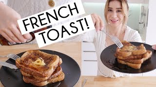 EASY FRENCH TOAST RECIPE My Favorite French Toast [upl. by Guenzi709]