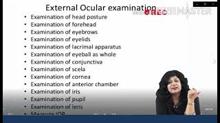 Ocular Examination  Dr Niha Aggarwal [upl. by Arrej]