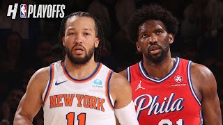 Philadelphia 76ers vs New York Knicks  Full Game 1 Highlights  April 20 2024  2024 NBA Playoffs [upl. by Henri]