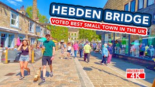 Hebden Bridge Yorkshire  voted the greatest town in Europe [upl. by Nialb]