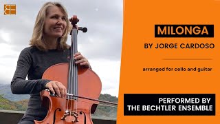 Milonga by Jorge Cardoso on the Blue Ridge Parkway arranged for cello and guitar [upl. by Bartle]