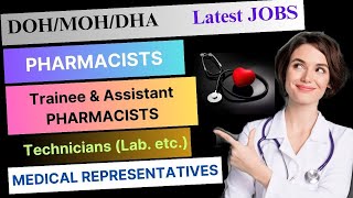 DHA DOH amp MOH PHARMACISTS  DrRazziq 189  UNITED ARAB EMIRATE  DAILY JOB DUBAI pharmacists job [upl. by Adnohsel]