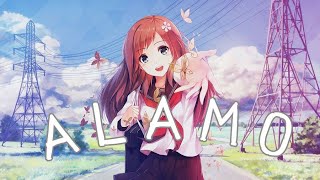 Alec Benjamin  Alamo  Nightcore Lyrics [upl. by Damara107]