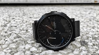 A Closer Look at the Skagen Connected Hybrid Smartwatch [upl. by Zetes410]