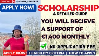 FULLY FUNDED MASTERS SCHOLARSHIP FOR INTERNATIONAL STUDENTS IN EUROPE 2024 scholarship study [upl. by Eceryt]