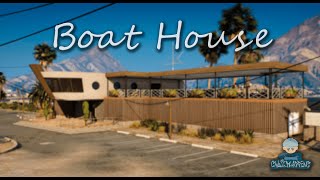 Sandy Shores Boat House FiveM MLO  GTA V Interior [upl. by Cherri]