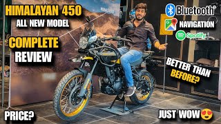 New 2024 HIMALAYAN 450  The Best Tourer Motorcycle  Detailed Review  Exhaust Note  Price MxK [upl. by Llesirg]