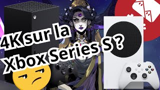 👩‍🚀 La Xbox Series S face à la Series X Mais sur un écran 4K [upl. by Tyre346]