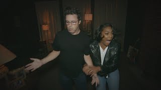 Tiffany Haddish and Average Andy Go Through a Haunted House [upl. by Etteuqaj70]