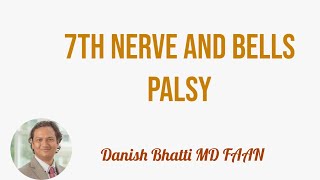 7th nerve and bells palsy [upl. by Schwartz]