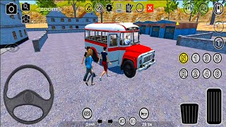 Russian KAvZ 685 Old Minibus Mod Drive  Proton Bus Simulator Urbano Android Gameplay [upl. by Uzziel]