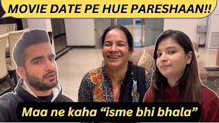 Movie date pe hue pareshan  Aloo paratha pe yudh hua  Aman and Iti vlogs [upl. by Hpesoy357]