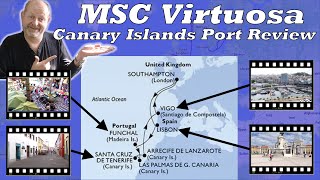 MSC Virtuosa Canary Island Cruise Port Review [upl. by Fawna892]