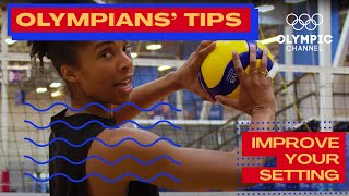 How to become a better volleyball setter ft Team USAs Rachael Adams  Olympians Tips [upl. by Fulmer]