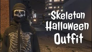 How to get skeleton hoodie  GTA 5 Online [upl. by Enitsirt]