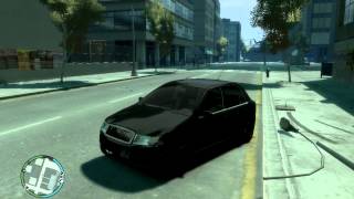 GTA 4 Skoda Fabia Mod HD 720p [upl. by Yelkrab665]