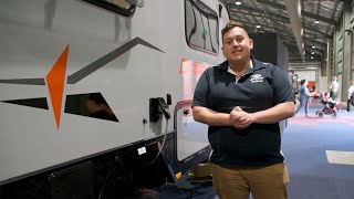 Hybrid Caravan  Jayco 13392 Crosstrak Model Walkthrough [upl. by Navanod]