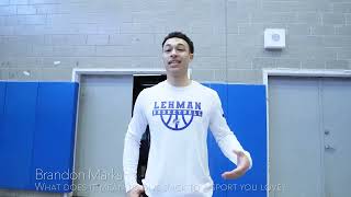 Lehman College Players with Special Olympians [upl. by Anaek]