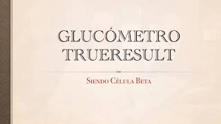 Glucómetro TRUEresult [upl. by Eiblehs]