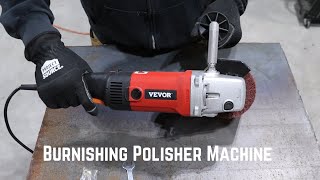 Clean Metal Quickly with the VEVOR Burnishing Polisher Machine [upl. by Kursh]