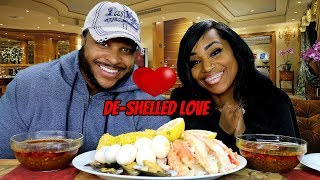 Deshelled Seafood Boil w Nate [upl. by Uis]