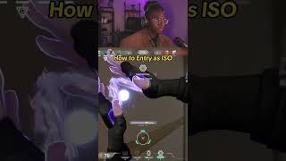 How to entry as ISO valorant valorantclips valoranthighlights valorantgaming [upl. by Nahtanohj430]