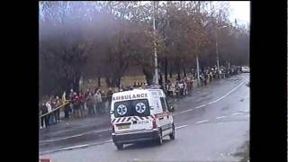 Pražský rallysprint 2003crash Komárek [upl. by Hawken99]