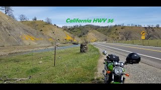 CrossTie WalkerCreedence Clearwater RevivalCalifornia HWY 36 Honda Hornet 919 [upl. by Nalniuq]