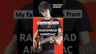 My favorite riffs from amnesiac by Radiohead radiohead guitarcover guitar music kidamnesia [upl. by Ackerley537]