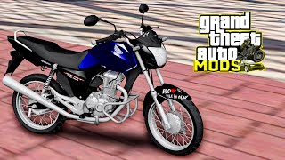 HONDA START 160 2022 BOA PRA CHAVEAR NA QUEBRADA ❤ GTA SAN ANDREAS [upl. by Salis]