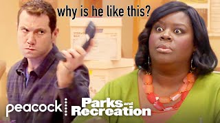 When your coworker is a lot but you respect the hustle  Parks and Recreation [upl. by Akym]