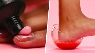 TESTING 4 EASY PROFESSIONAL BEAUTY HACKS AT HOME [upl. by Siravart]