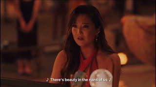 “Beautiful Ruins”  Emily in Paris Mindy singing in Rome scene  Season 4 Episode 10 [upl. by Philps]